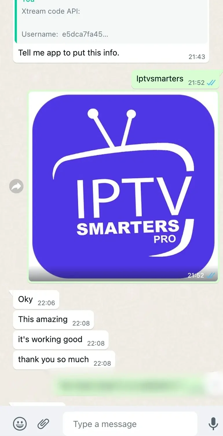 WHATSAPP SCREENSHOT iptv box australia iptv australia