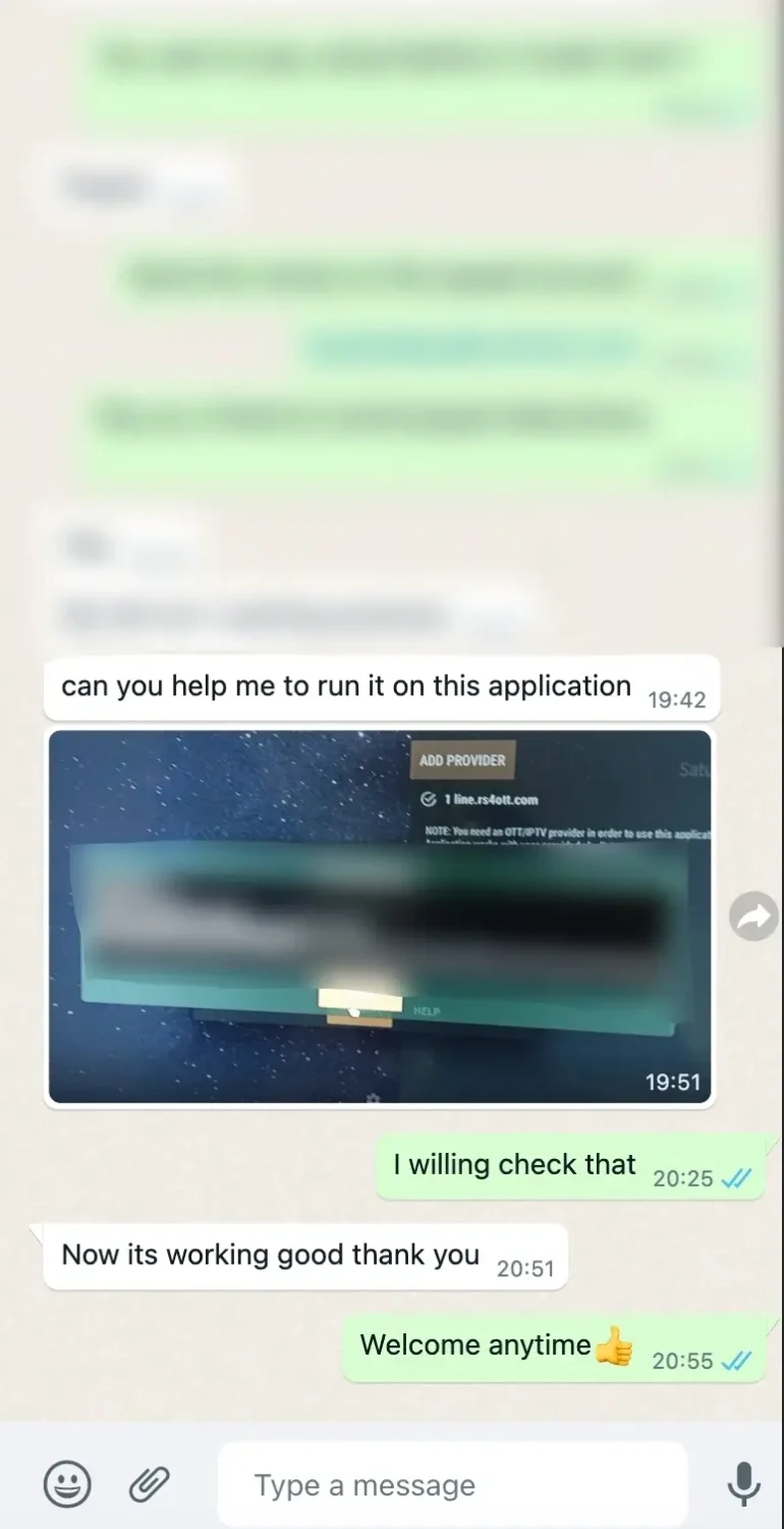 WHATSAPP SCREENSHOT iptv box australia iptv australia