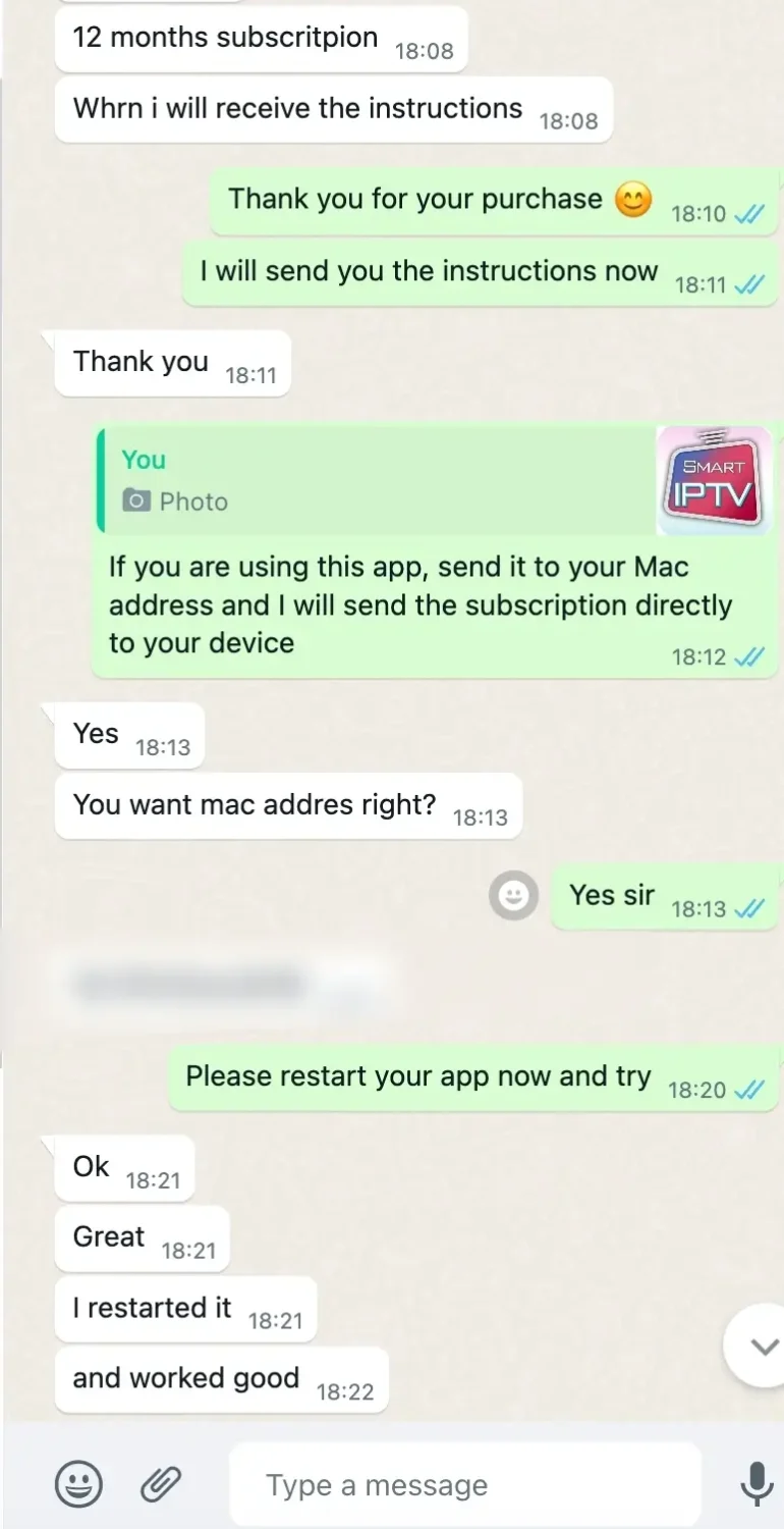 WHATSAPP SCREENSHOT iptv box australia iptv australia